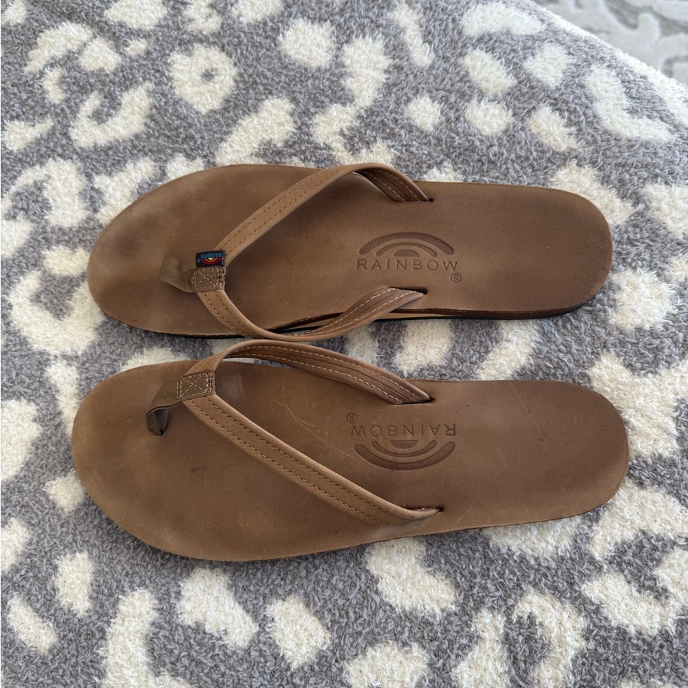 Rainbow Classic Brown Sandals